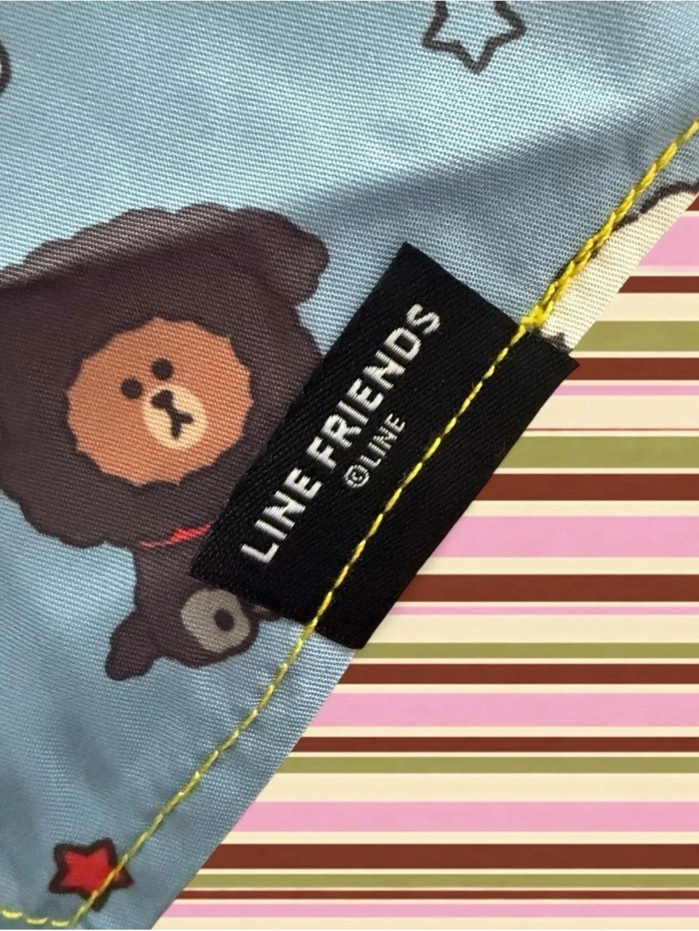 Line Friends Bandana Puppy Brown Party for Dogs #linefriends #petaccessories